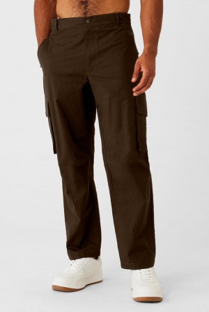 Espresso Alo Yoga Cargo Ripstop Men Pant | KSA NDS845913