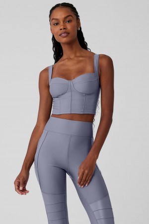 Fog Alo Yoga Airlift Winter Warm Cropped Supermoto Women Tank | KSA RDB612409