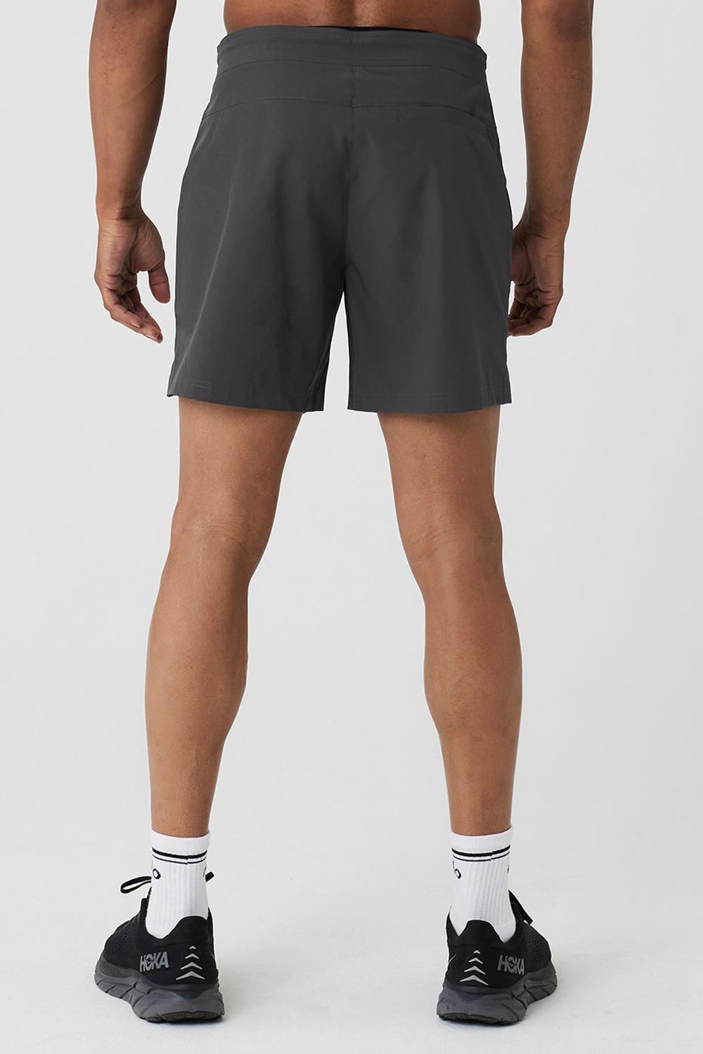 Anthracite Alo Yoga 7'' Sport Men Short | KSA  DAN705498