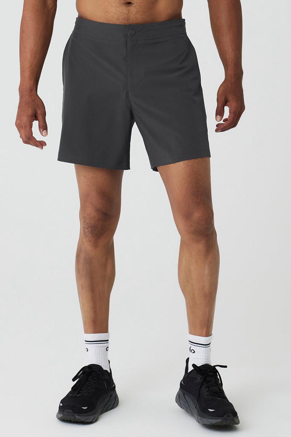 Anthracite Alo Yoga 7\'\' Sport Men Short | KSA  DAN705498