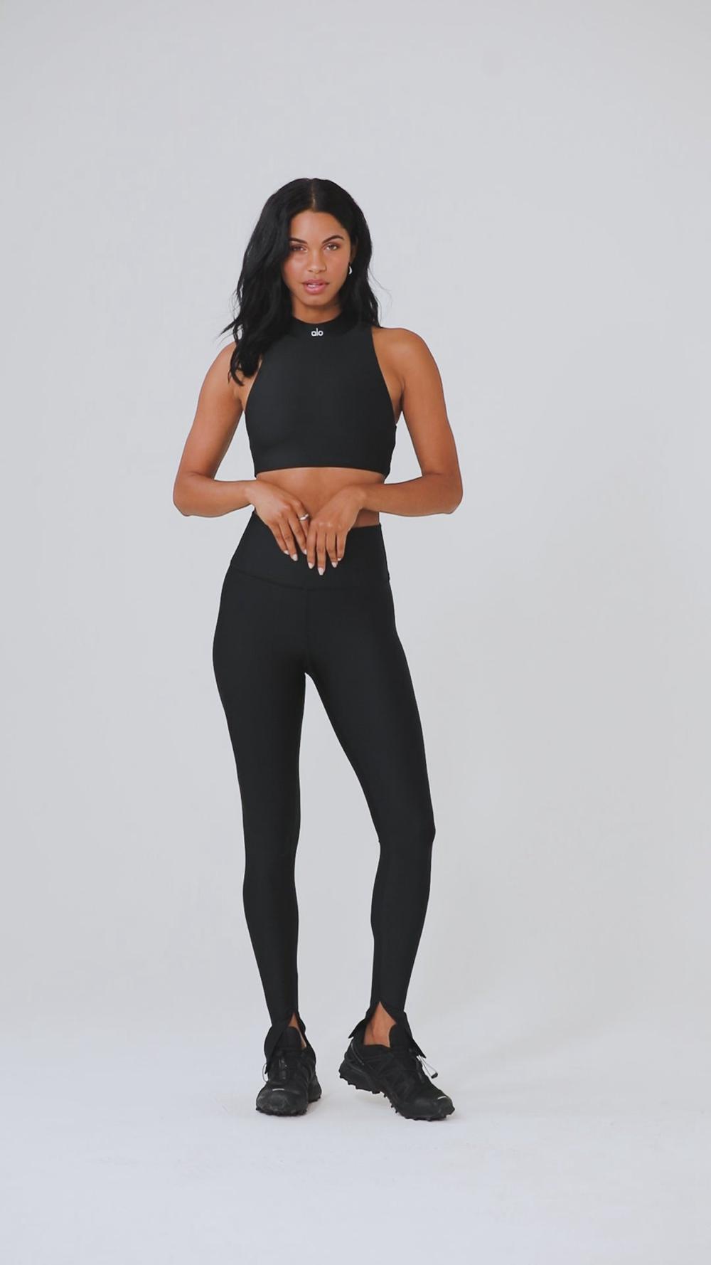 Anthracite Alo Yoga Airlift High-Waist Elongated Women Legging | KSA  XWD427501