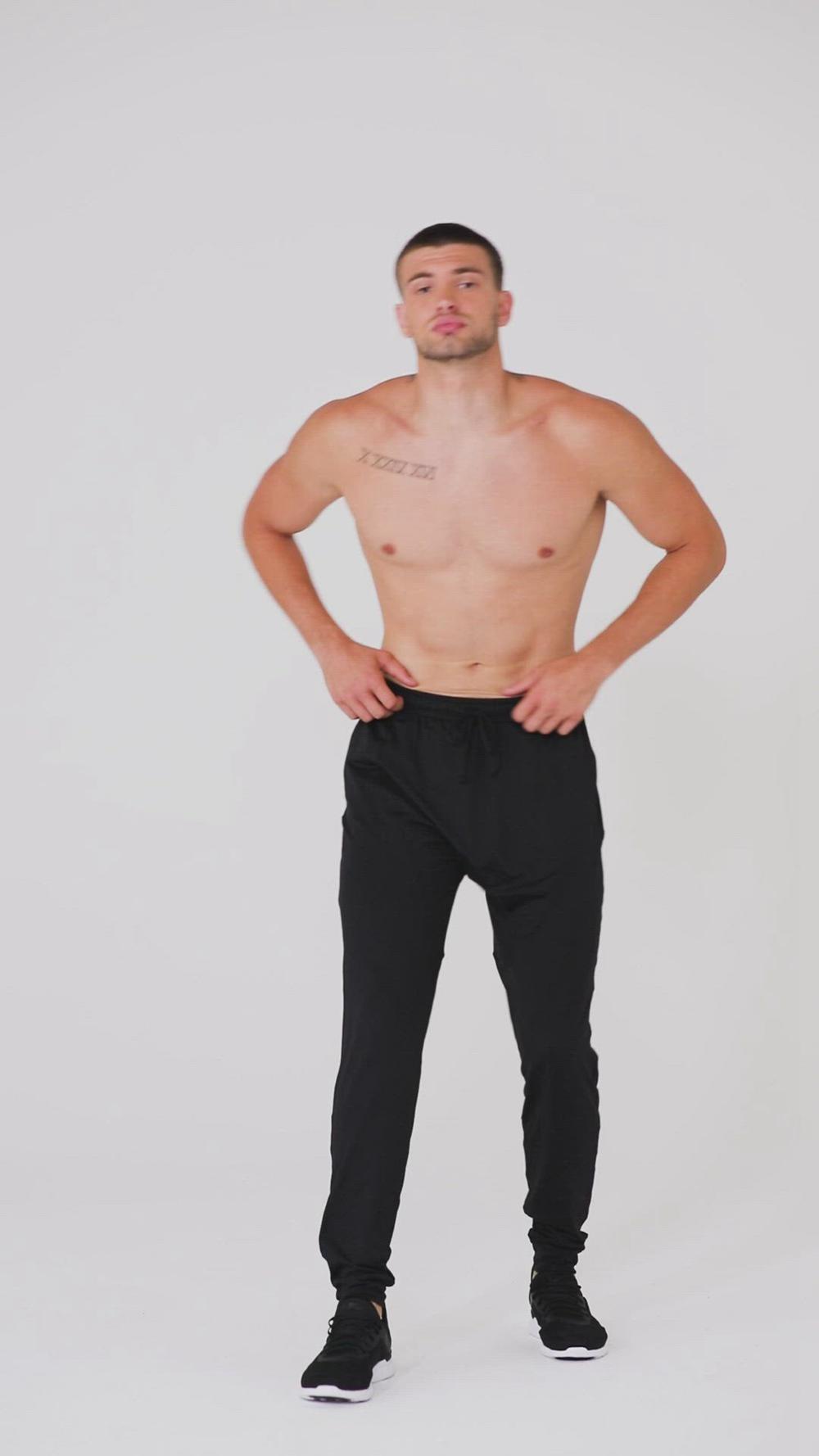 Anthracite Alo Yoga Conquer Revitalize Men Pant | KSA  VHR173542