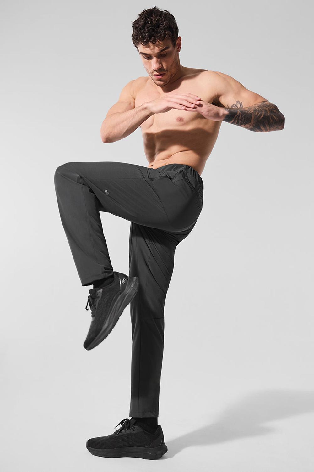 Anthracite Alo Yoga Repetition Men Pant | KSA  JER927061