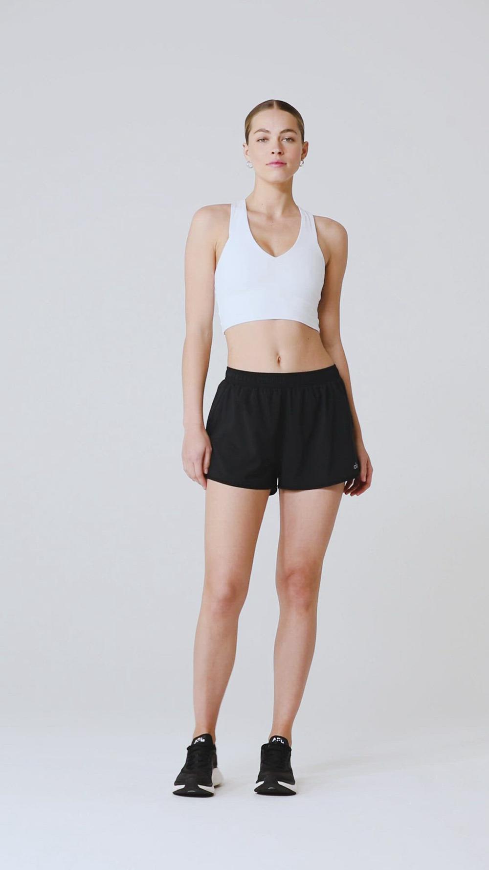 Anthracite Alo Yoga Stride Women Short | KSA  QVP617842
