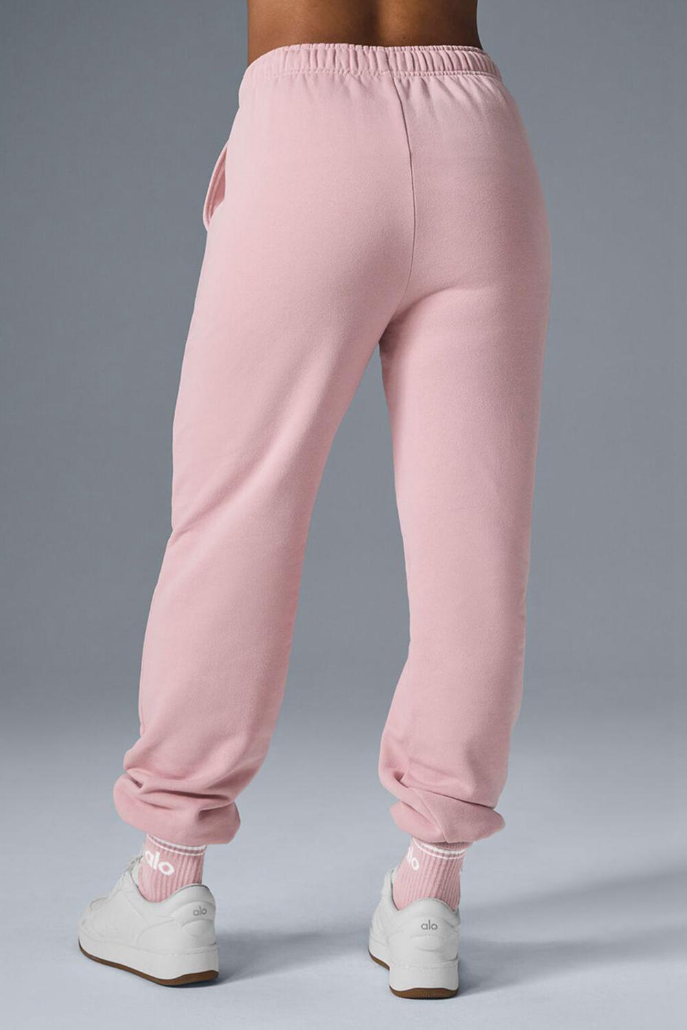 Ballet Pink Alo Yoga Accolade Women Sweatpant | KSA  DLS546731