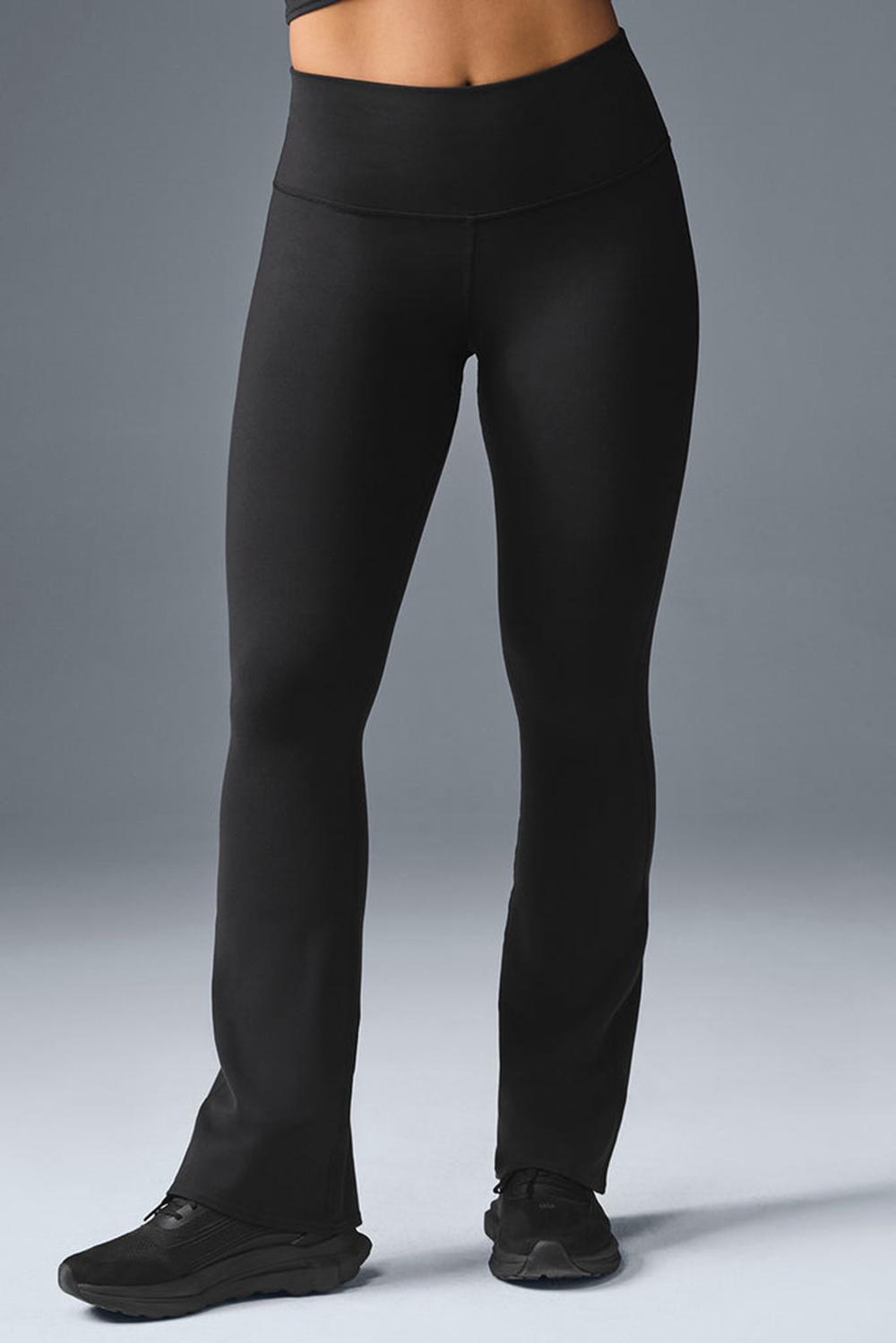Black Alo Yoga Airbrush High-Waist Bootcut Women Legging | KSA  KGN682437