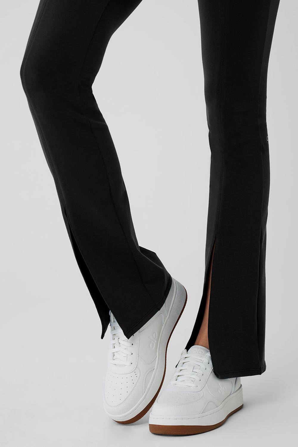 Black Alo Yoga Airbrush High-Waist Flutter Women Legging | KSA  UIX679185