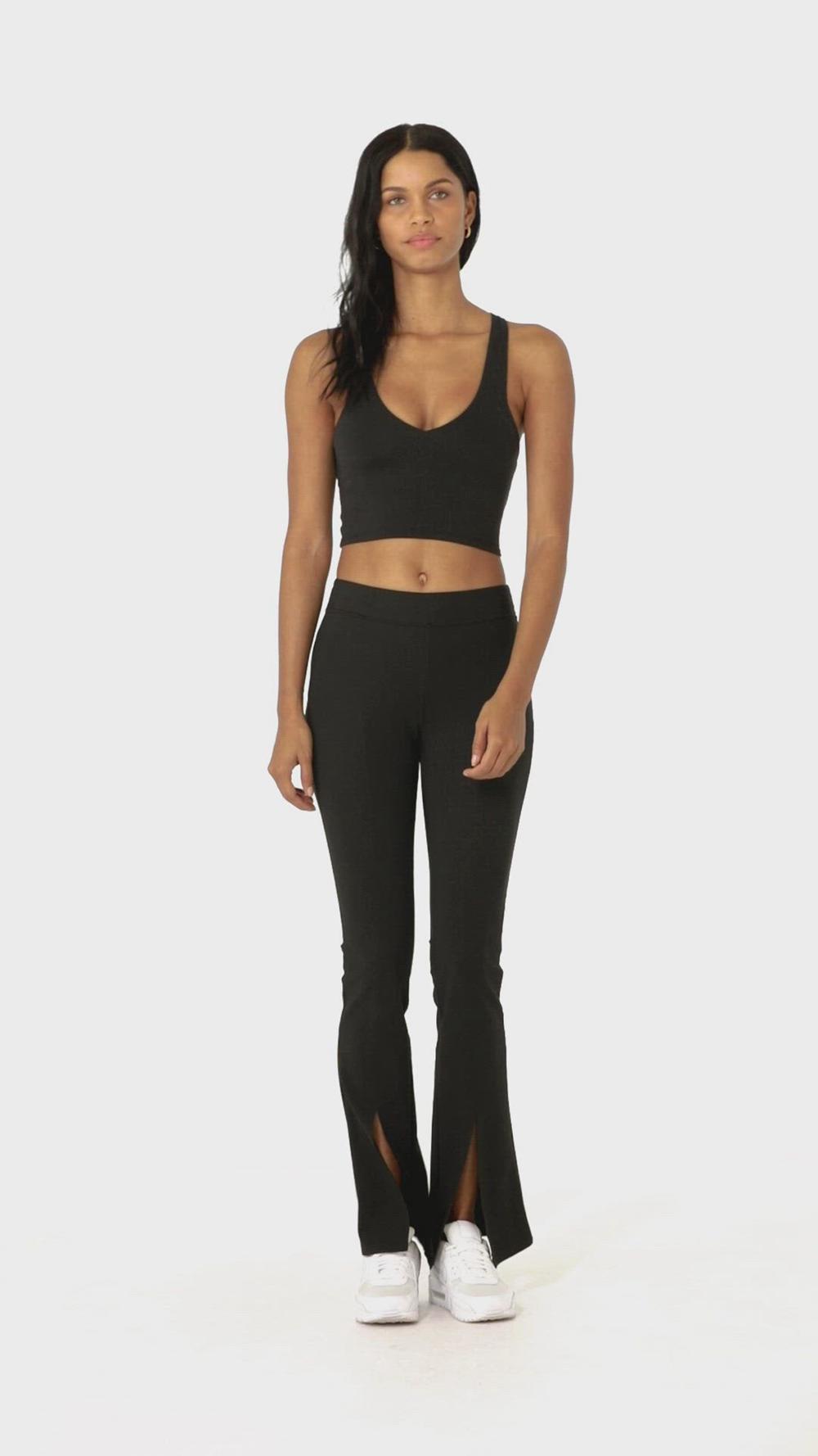 Black Alo Yoga Airbrush High-Waist Flutter Women Legging | KSA  UIX679185