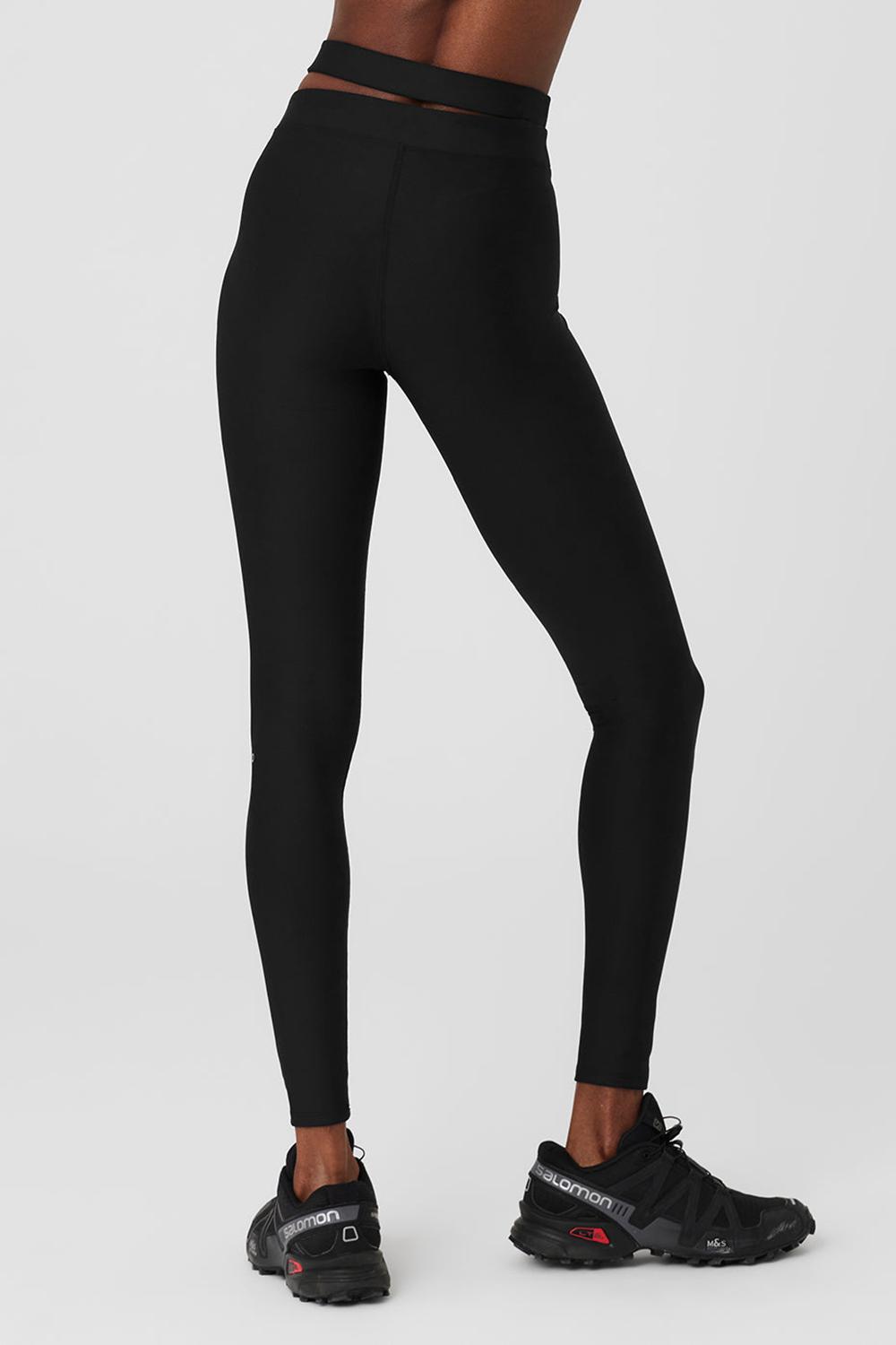Black Alo Yoga Airlift High-Waist All Access Women Legging | KSA  YHW697428