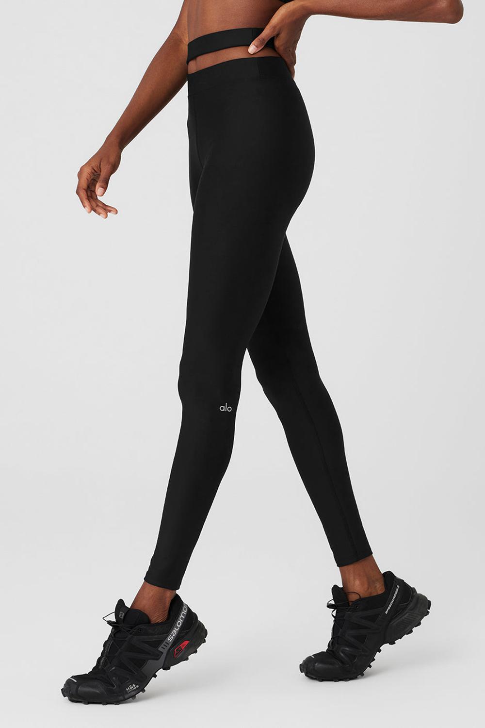 Black Alo Yoga Airlift High-Waist All Access Women Legging | KSA  YHW697428