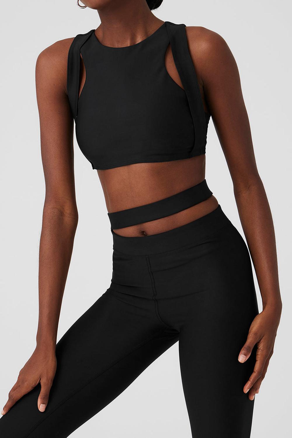 Black Alo Yoga Airlift High-Waist All Access Women Legging | KSA  YHW697428
