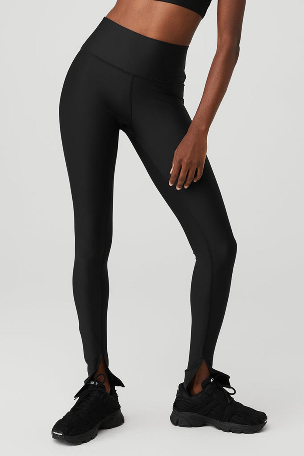 Black Alo Yoga Airlift High-Waist Elongated Women Legging | KSA  TDS072891