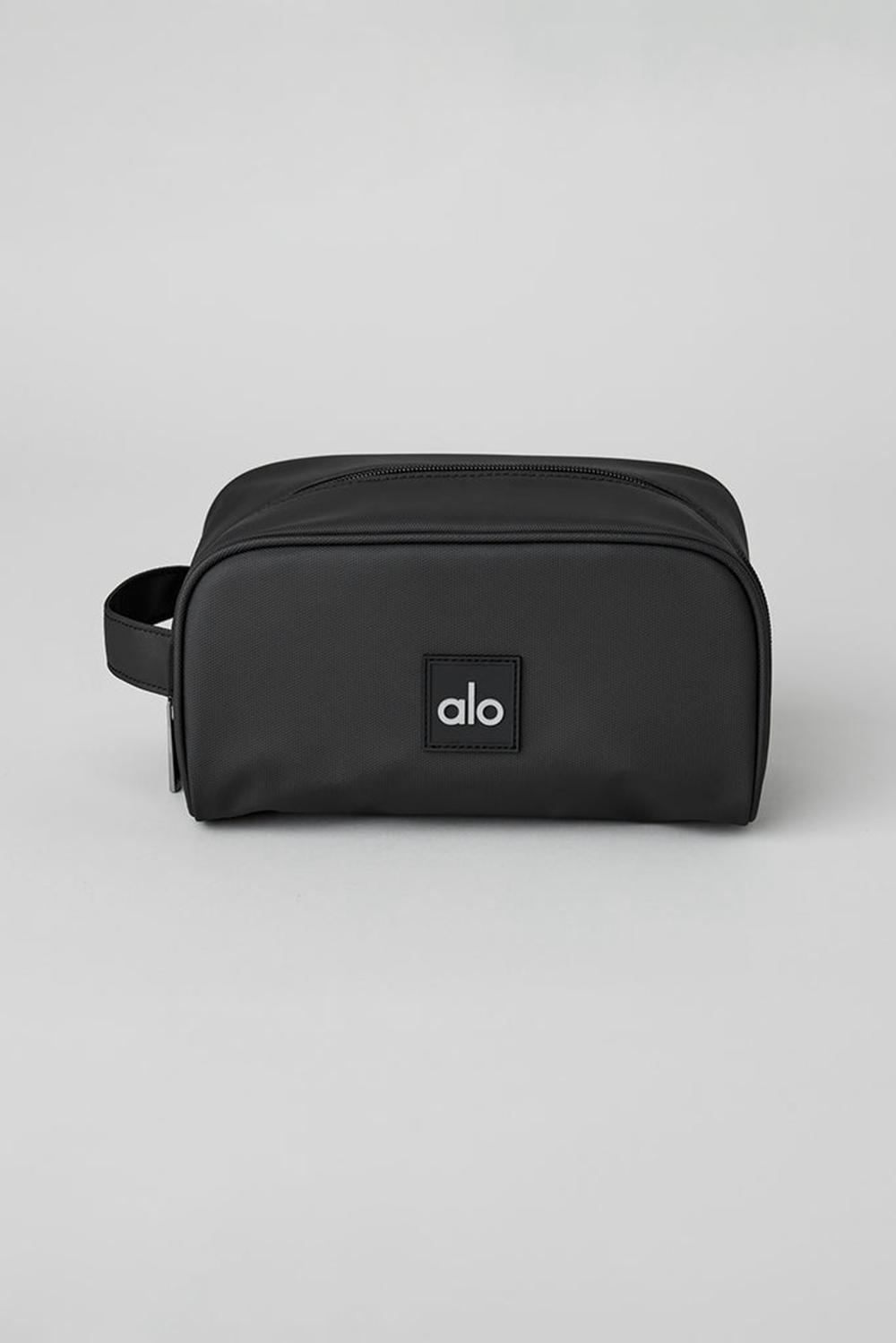 Black Alo Yoga All In Dopp Kit Toiletry Men Bags | KSA  BUD385794