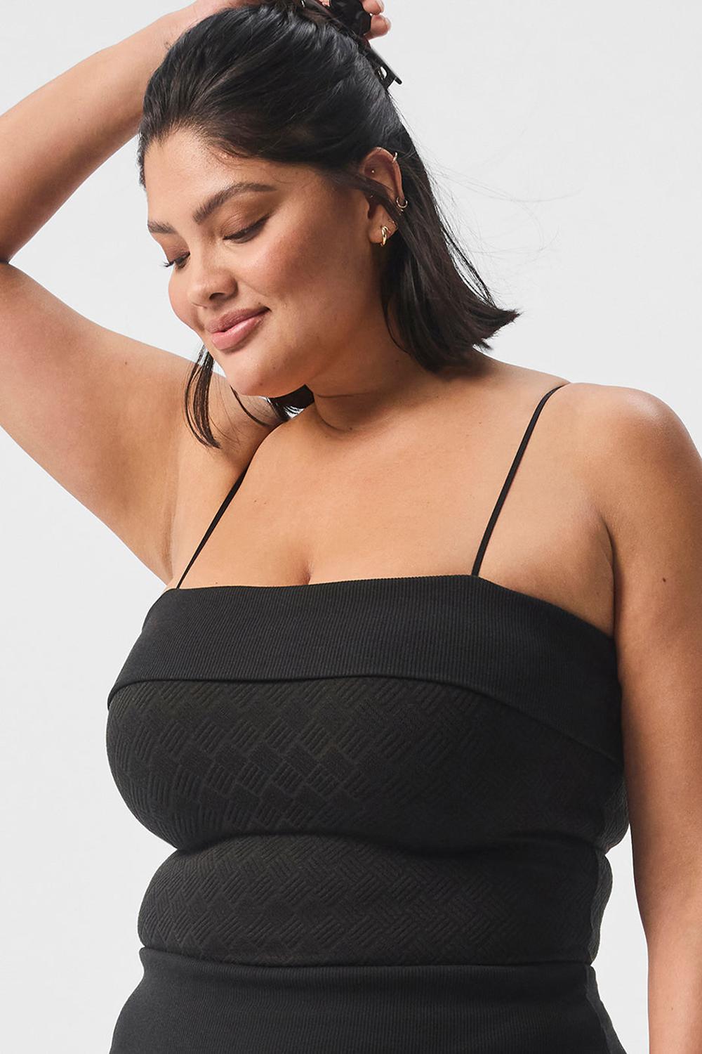 Black Alo Yoga Doubles Only Women Bra Tank | KSA  NZX612954