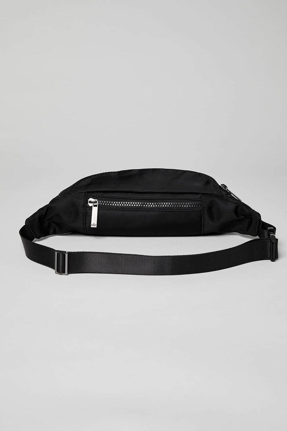 Black Alo Yoga Explorer Fanny Pack Women Bum Bags | KSA  XJR394608
