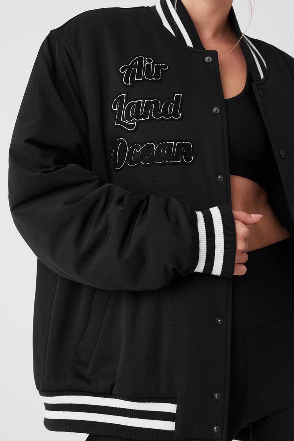 Black Alo Yoga G.O.A.T Women Jacket | KSA  LJH694281