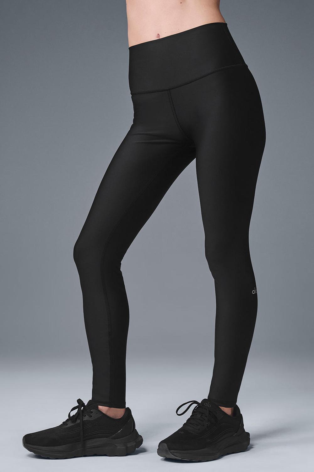 Black Alo Yoga High-Waist Airlift Women Legging | KSA  FQU520364