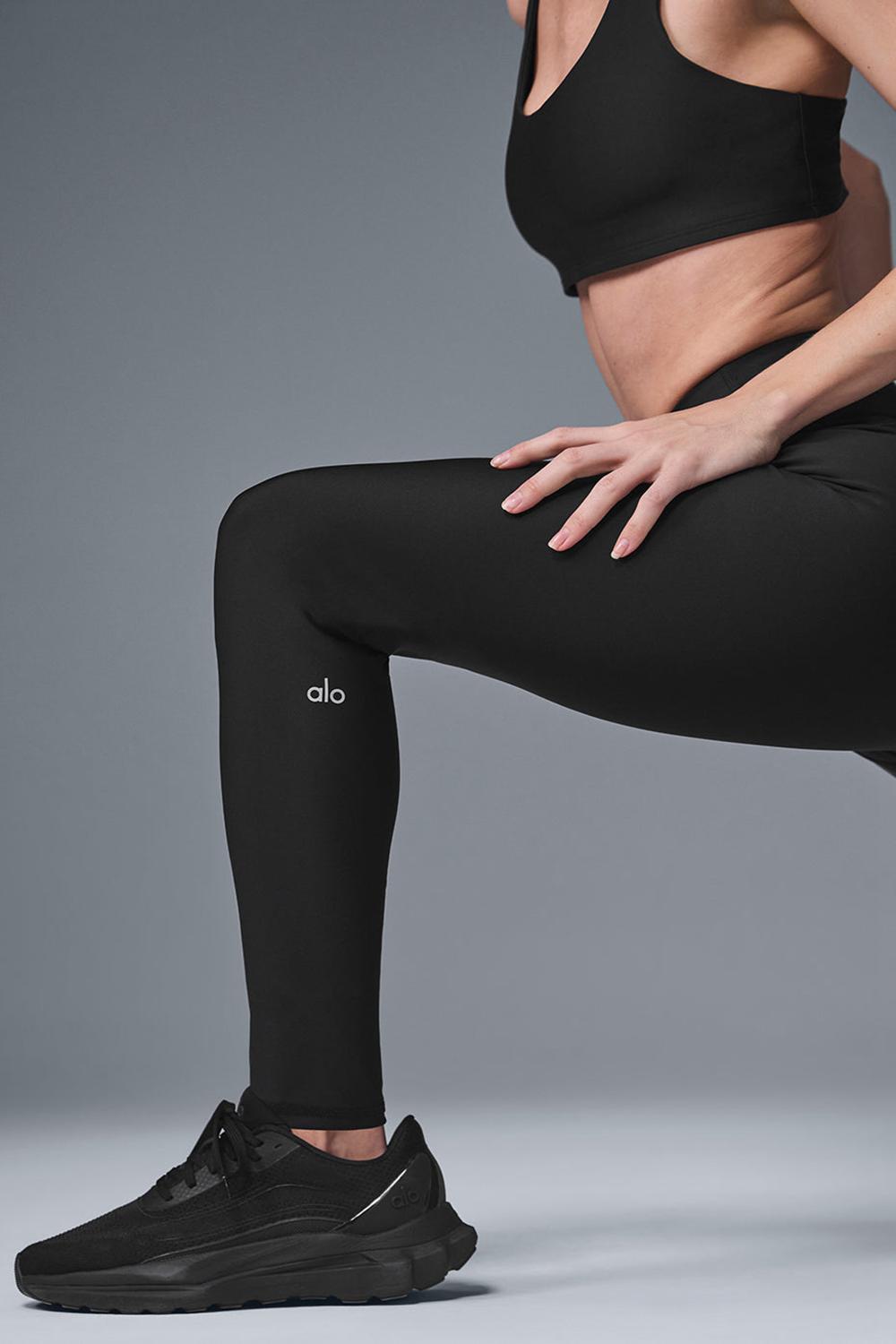 Black Alo Yoga High-Waist Airlift Women Legging | KSA  FQU520364
