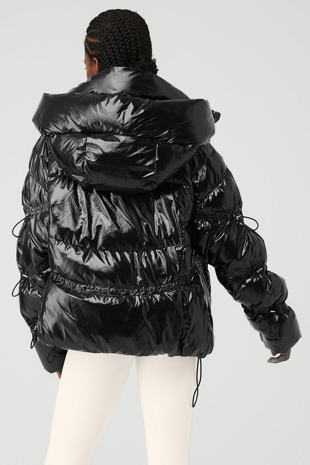 Black Alo Yoga Stunner Women Jacket | KSA  JTE316978