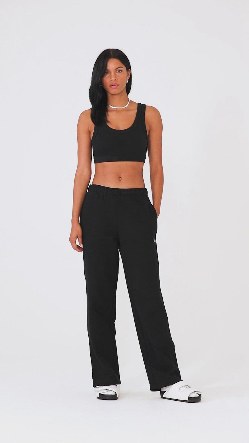 Black Alo Yoga Wellness Women Bra | KSA  BEY739562