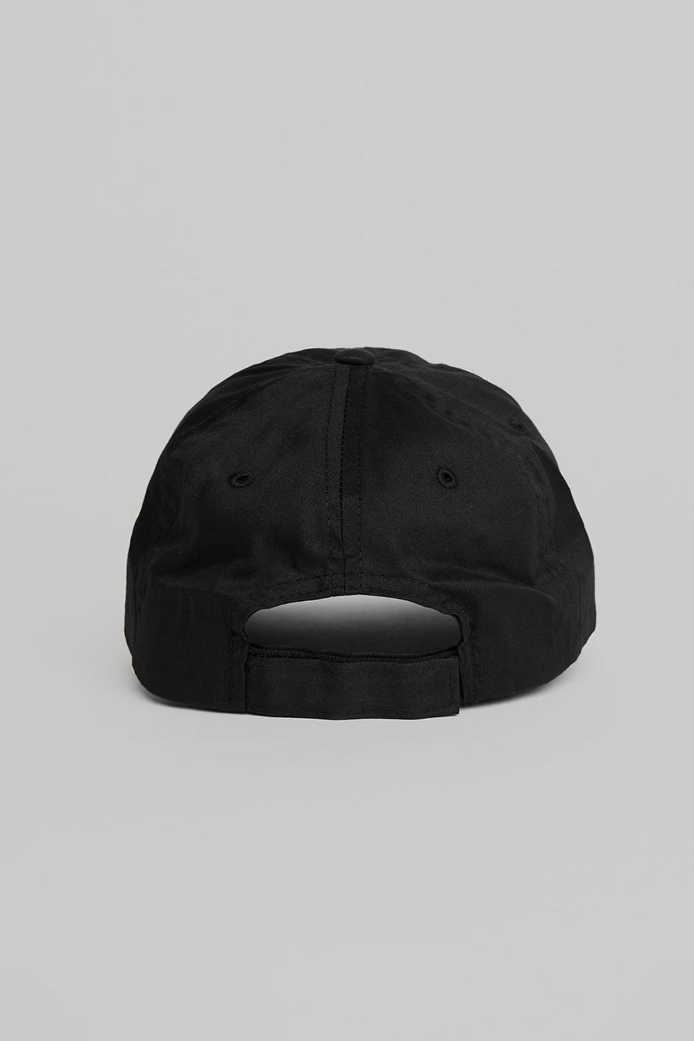 Black / Black Alo Yoga Off Duty Hats Men Cap | KSA  SLE103572