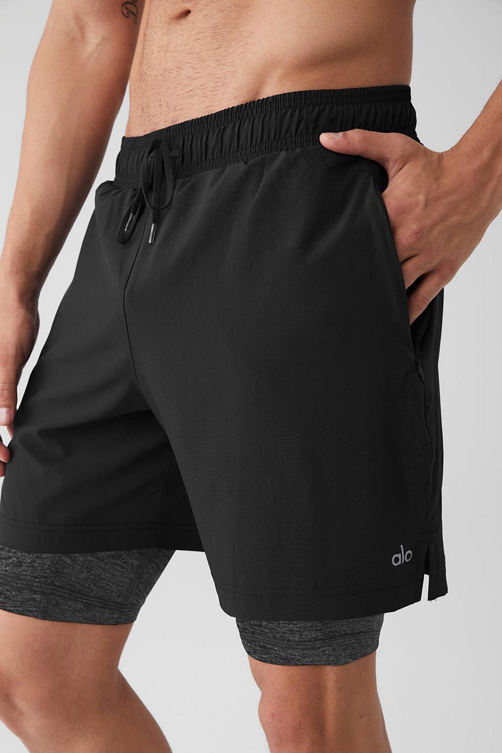 Black / Dark Grey Marl Alo Yoga 7