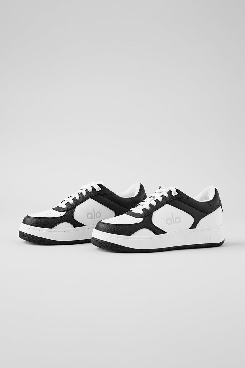 Black / White Alo Yoga Recovery Mode Women Sneaker | KSA  XCW015732