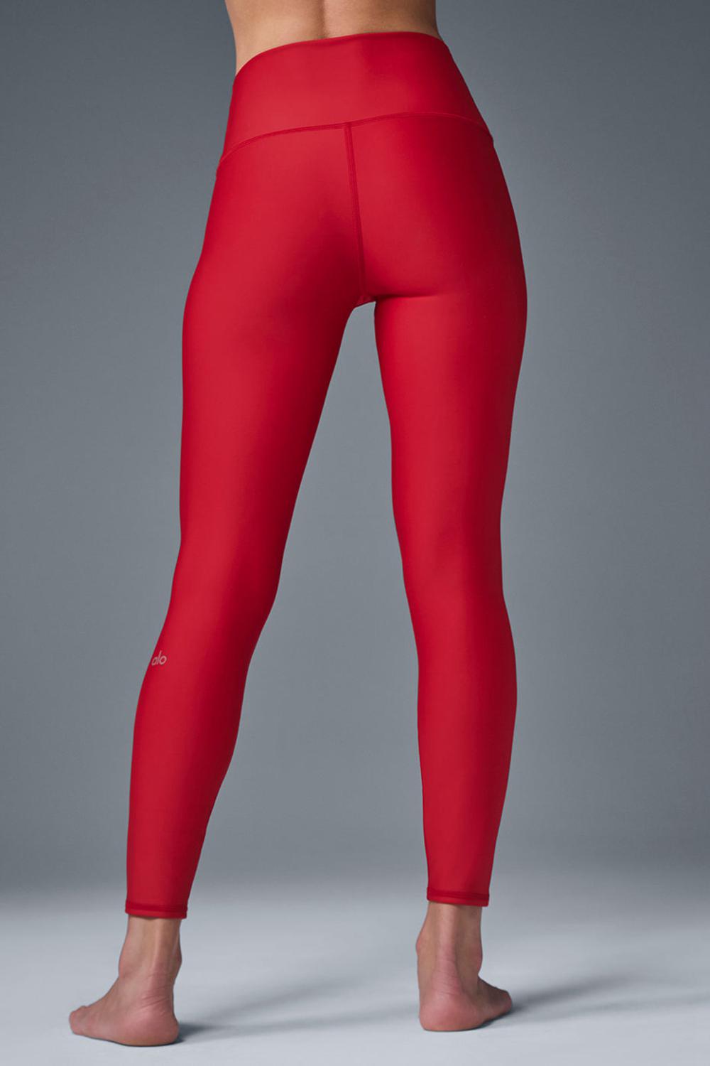 Bold Red Alo Yoga 7/8 High-Waist Airlift Women Legging | KSA  PWU152437