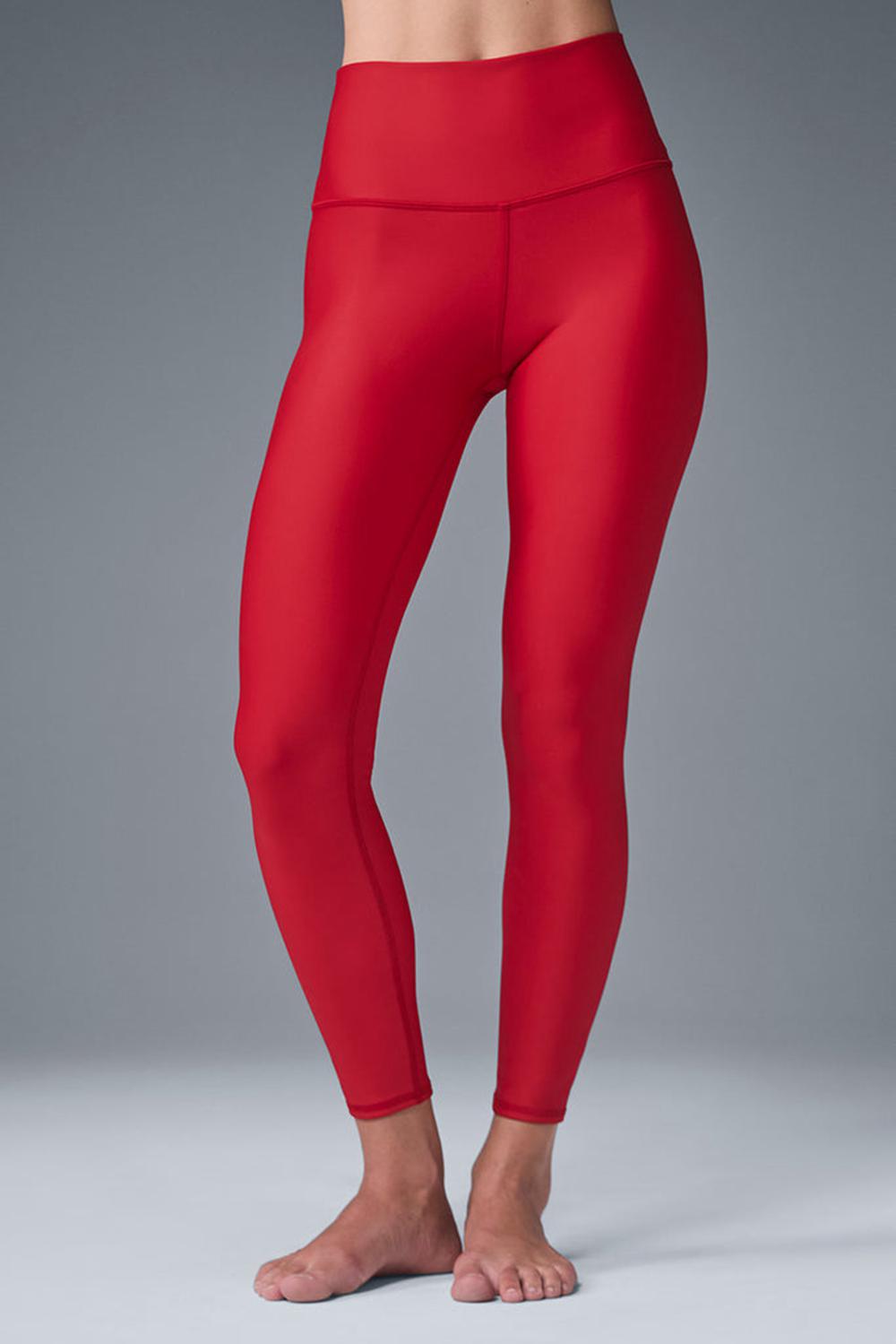 Bold Red Alo Yoga 7/8 High-Waist Airlift Women Legging | KSA  PWU152437