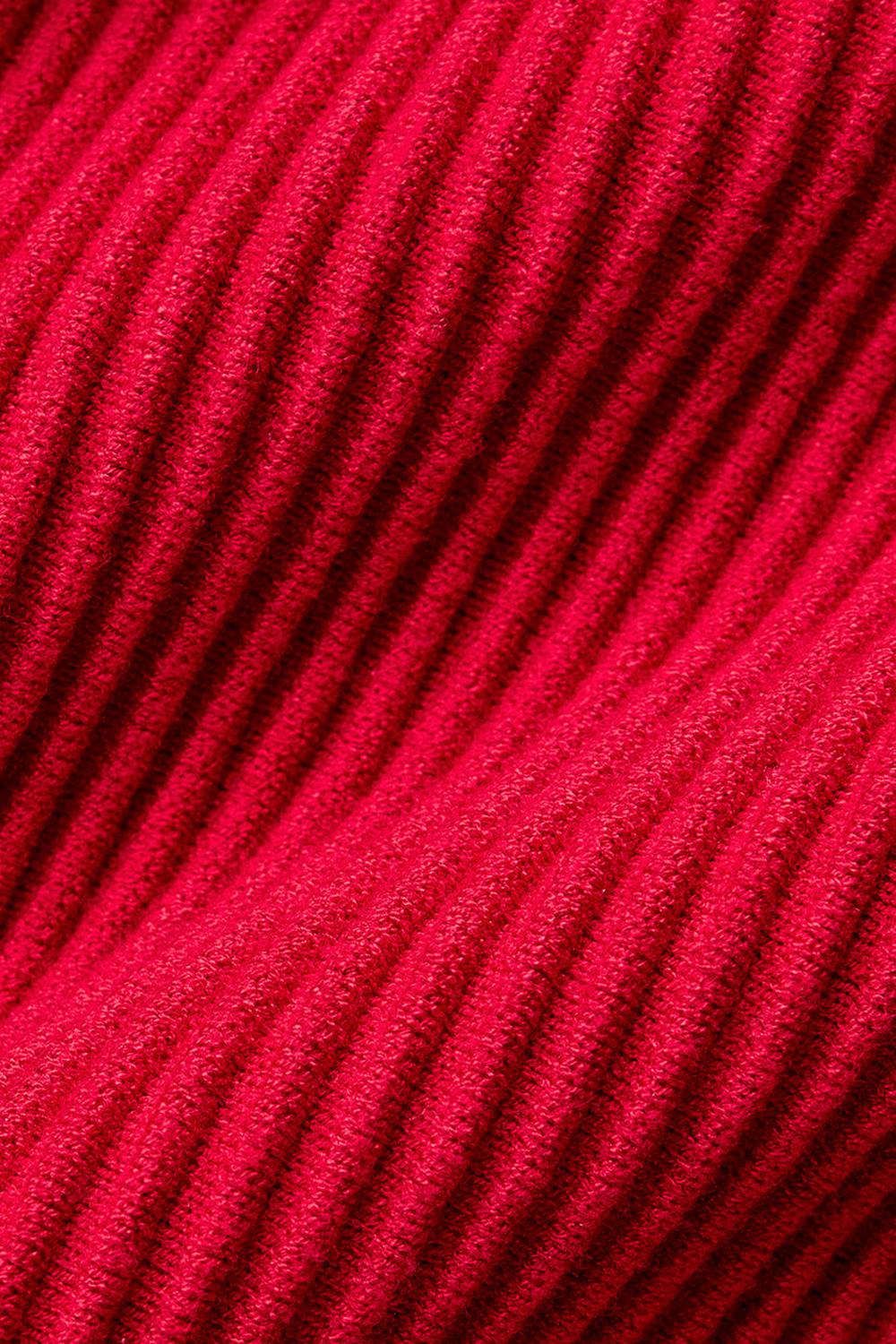 Bold Red / Dark Bold Red Alo Yoga Denim Knit Shawl Women Scarf | KSA  ACI543016
