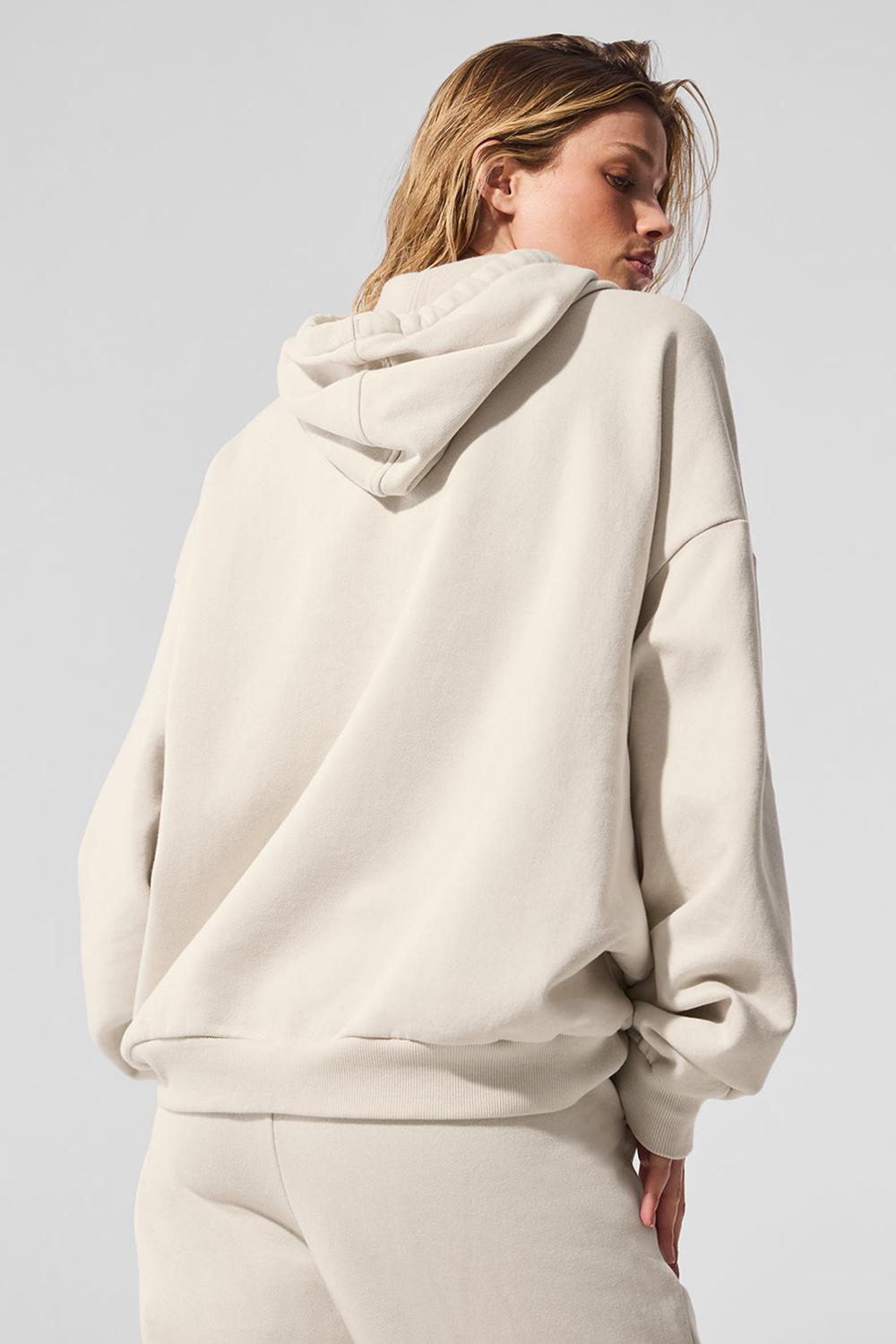 Bone Alo Yoga Accolade Women Hoodie | KSA  USD956041