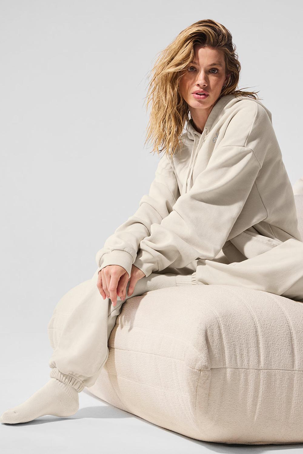 Bone Alo Yoga Accolade Women Hoodie | KSA  USD956041