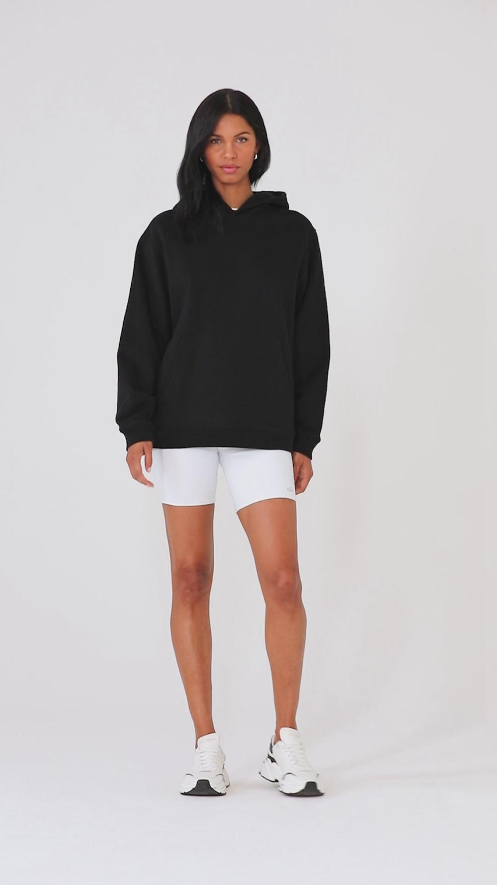 Bone Alo Yoga Renown Heavy Weight Women Hoodie | KSA  NIB657123