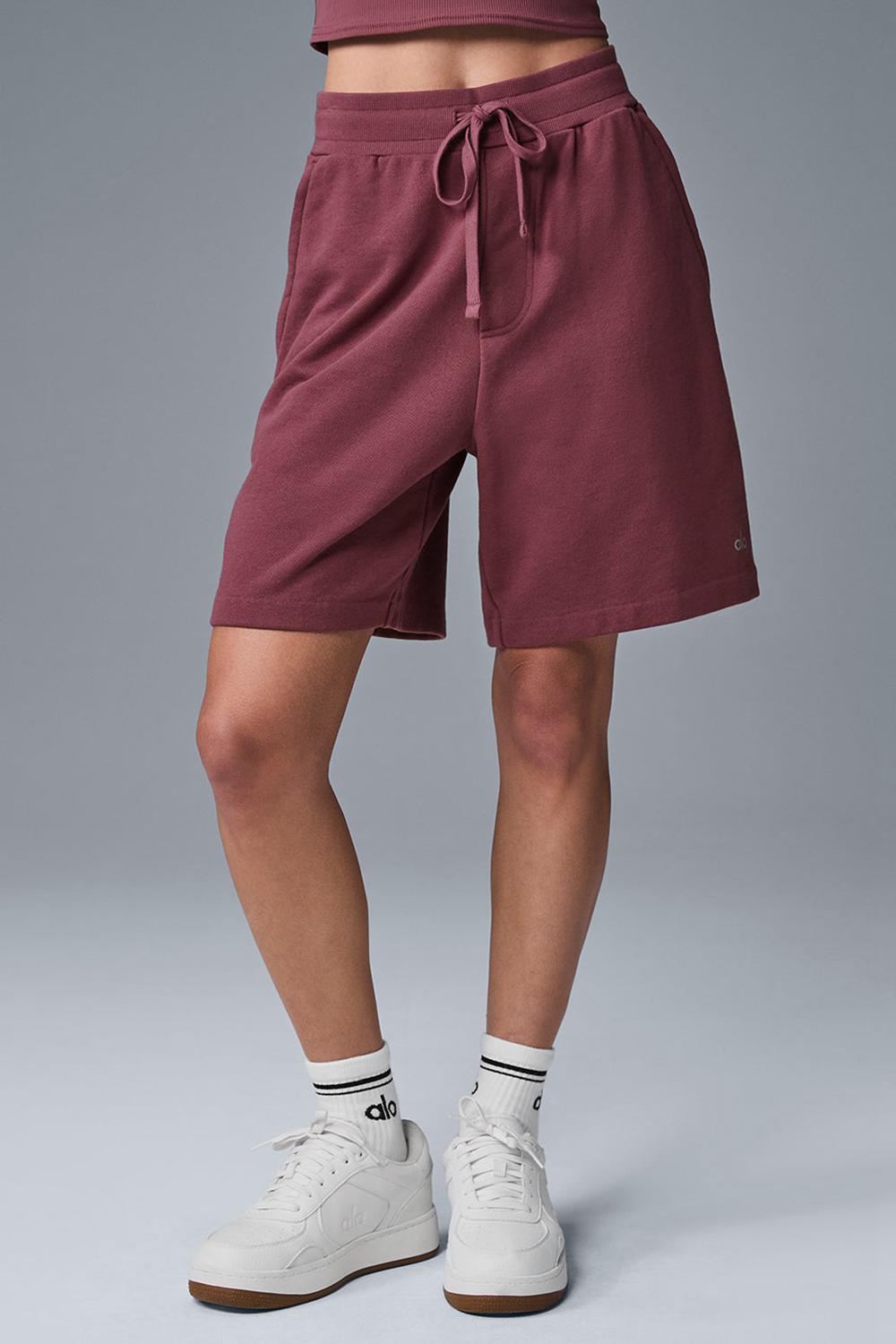 Burgundy Truffle Alo Yoga Chill Women Short | KSA  CGZ803219