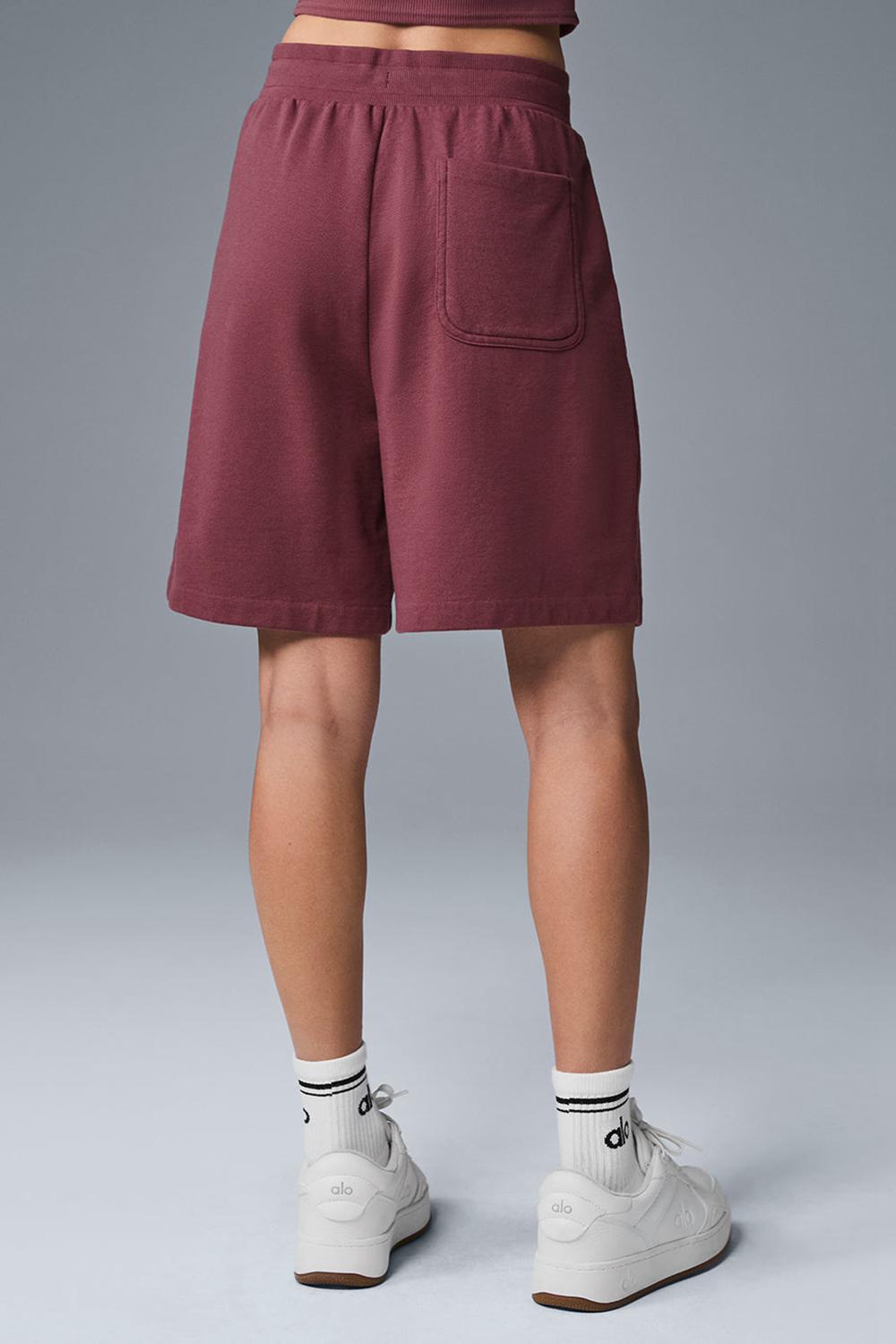 Burgundy Truffle Alo Yoga Chill Women Short | KSA  CGZ803219