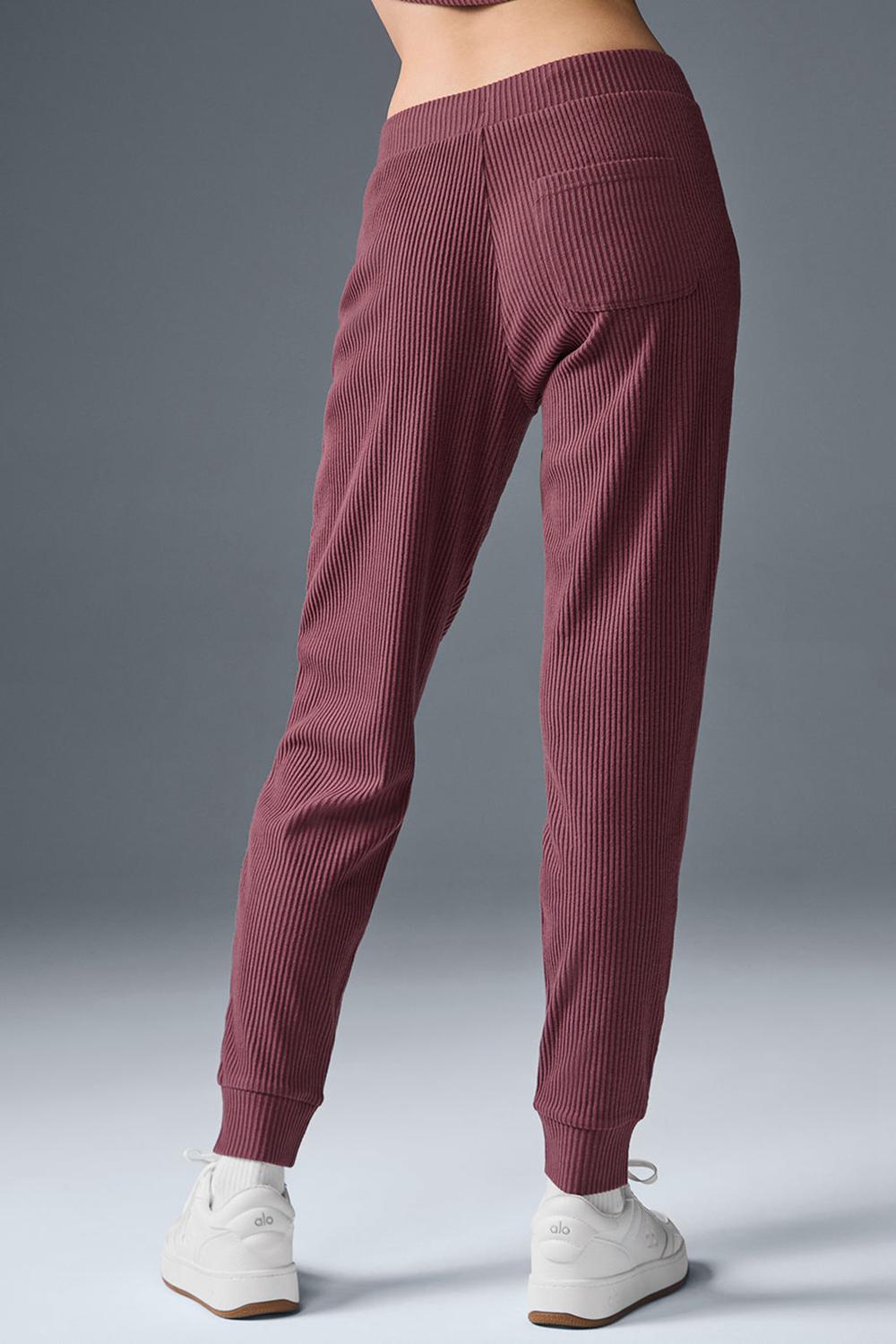 Burgundy Truffle Alo Yoga Muse Women Sweatpant | KSA  QIR975483
