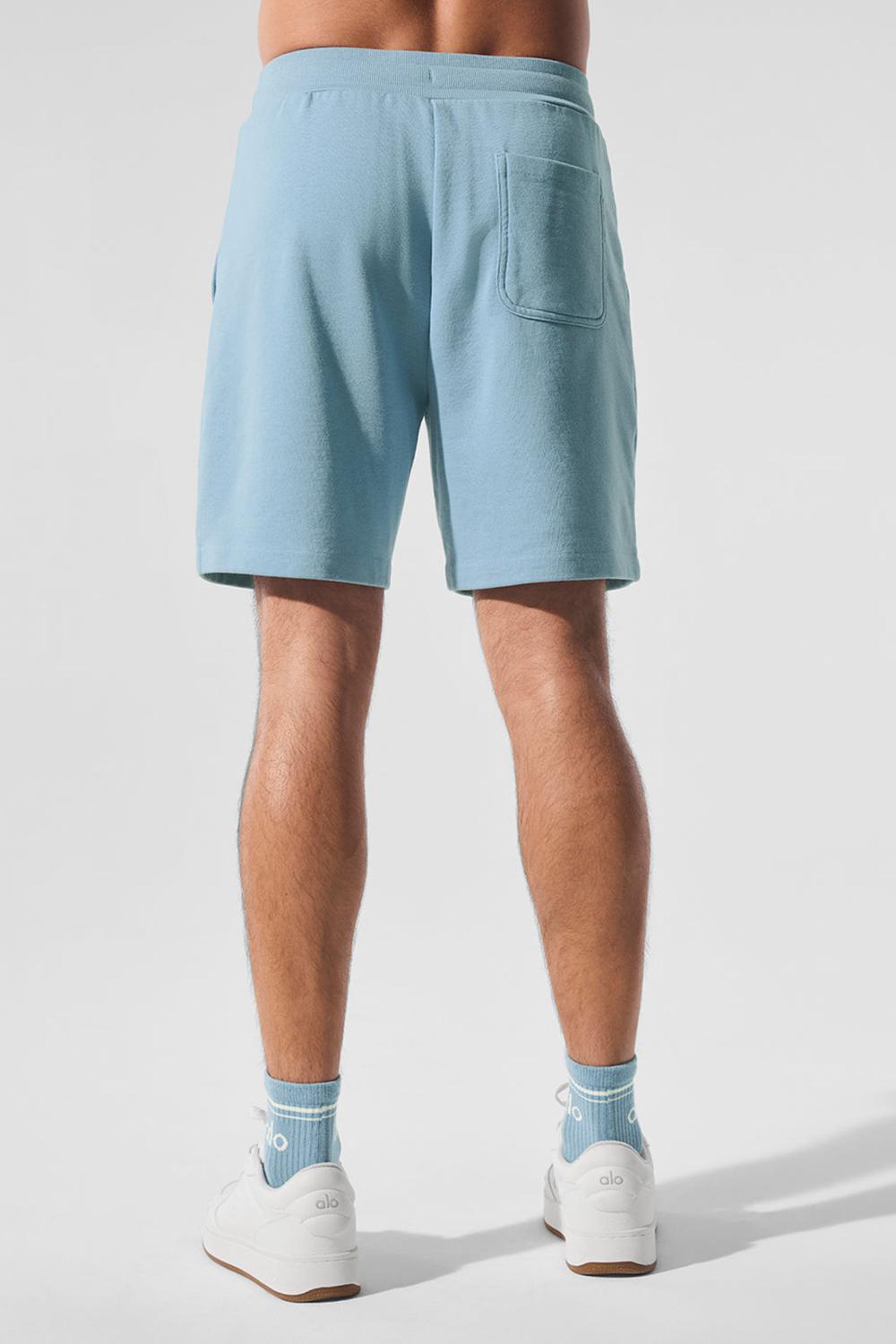 Celestial Blue Alo Yoga Chill Men Short | KSA  TDU806759
