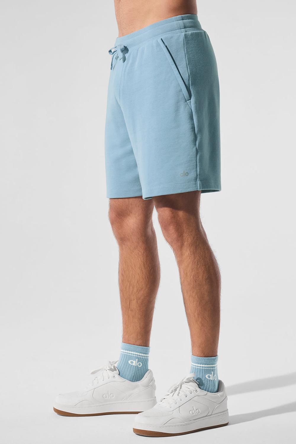 Celestial Blue Alo Yoga Chill Men Short | KSA  TDU806759