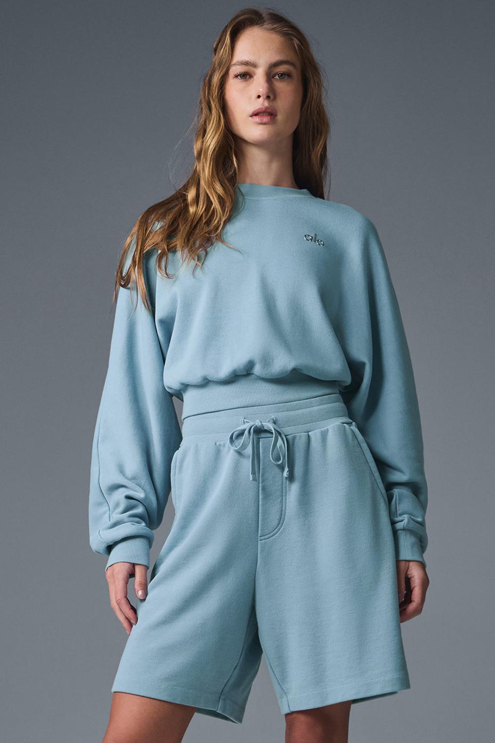 Celestial Blue Alo Yoga Chill Women Short | KSA  CHT165304