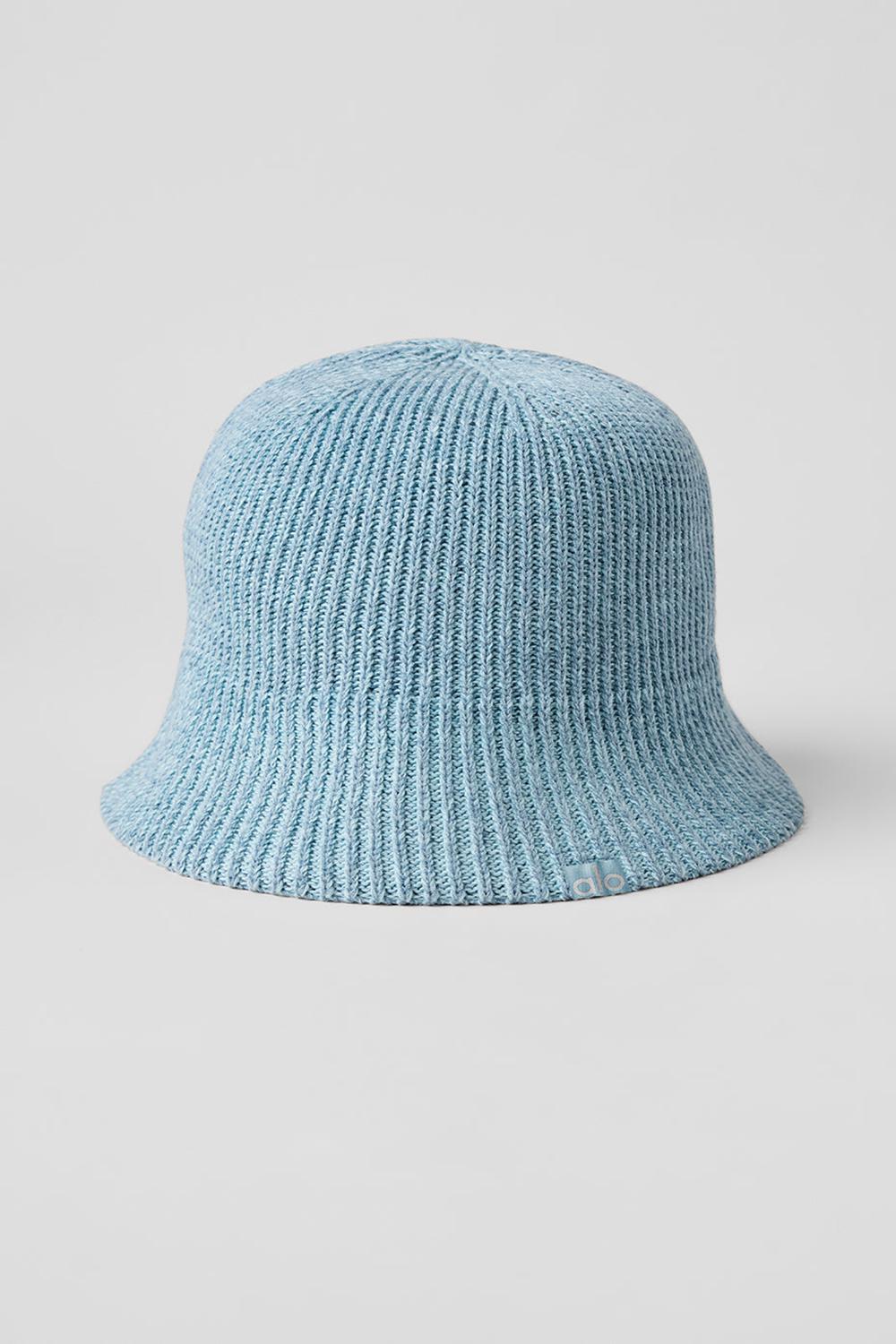 Celestial Blue / Dark Celestial Blue Alo Yoga Denim Knit Men Cloche | KSA  HYN450768