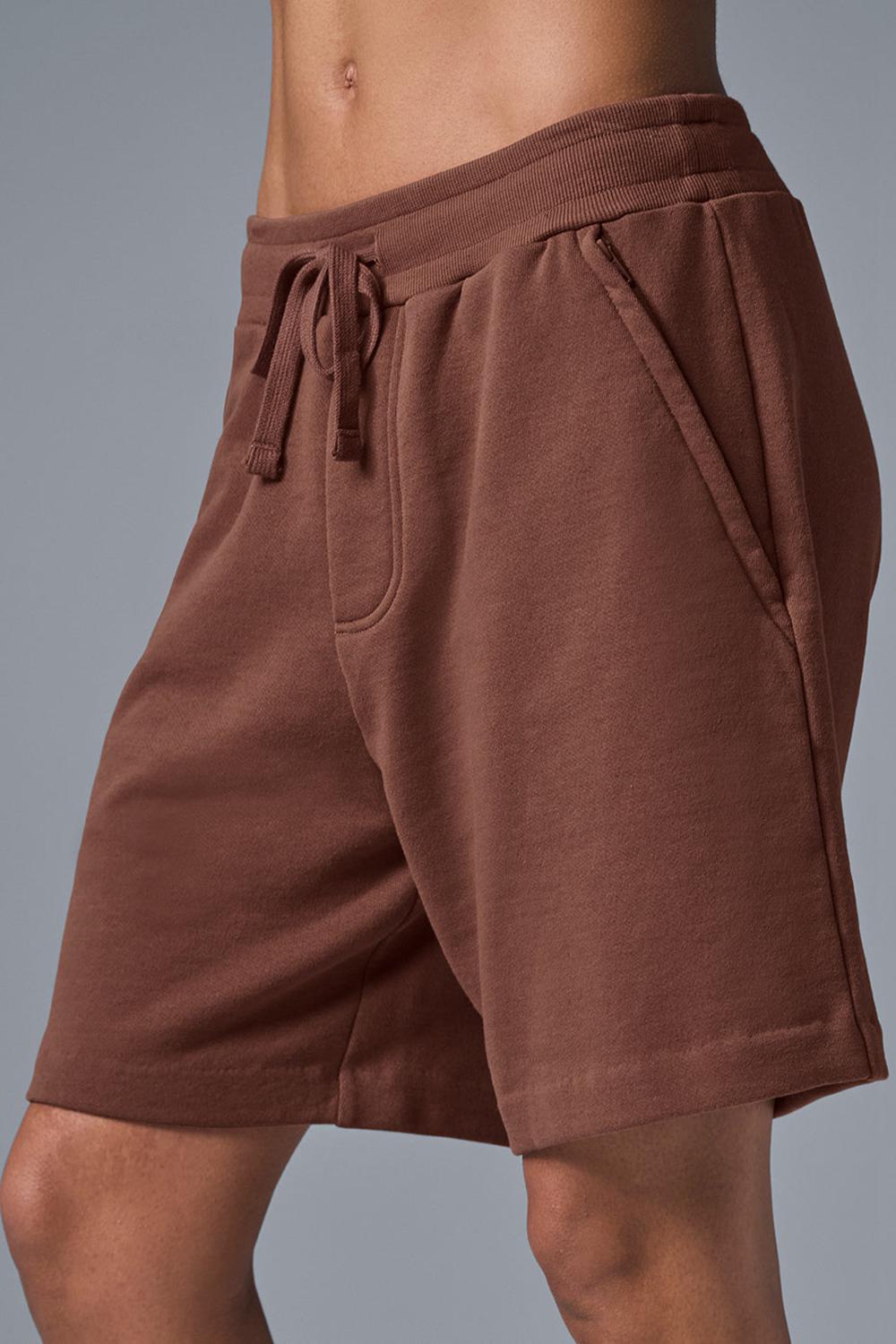 Chestnut Alo Yoga Chill Women Short | KSA  CAJ460791