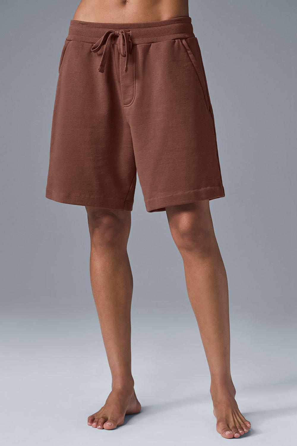 Chestnut Alo Yoga Chill Women Short | KSA  CAJ460791
