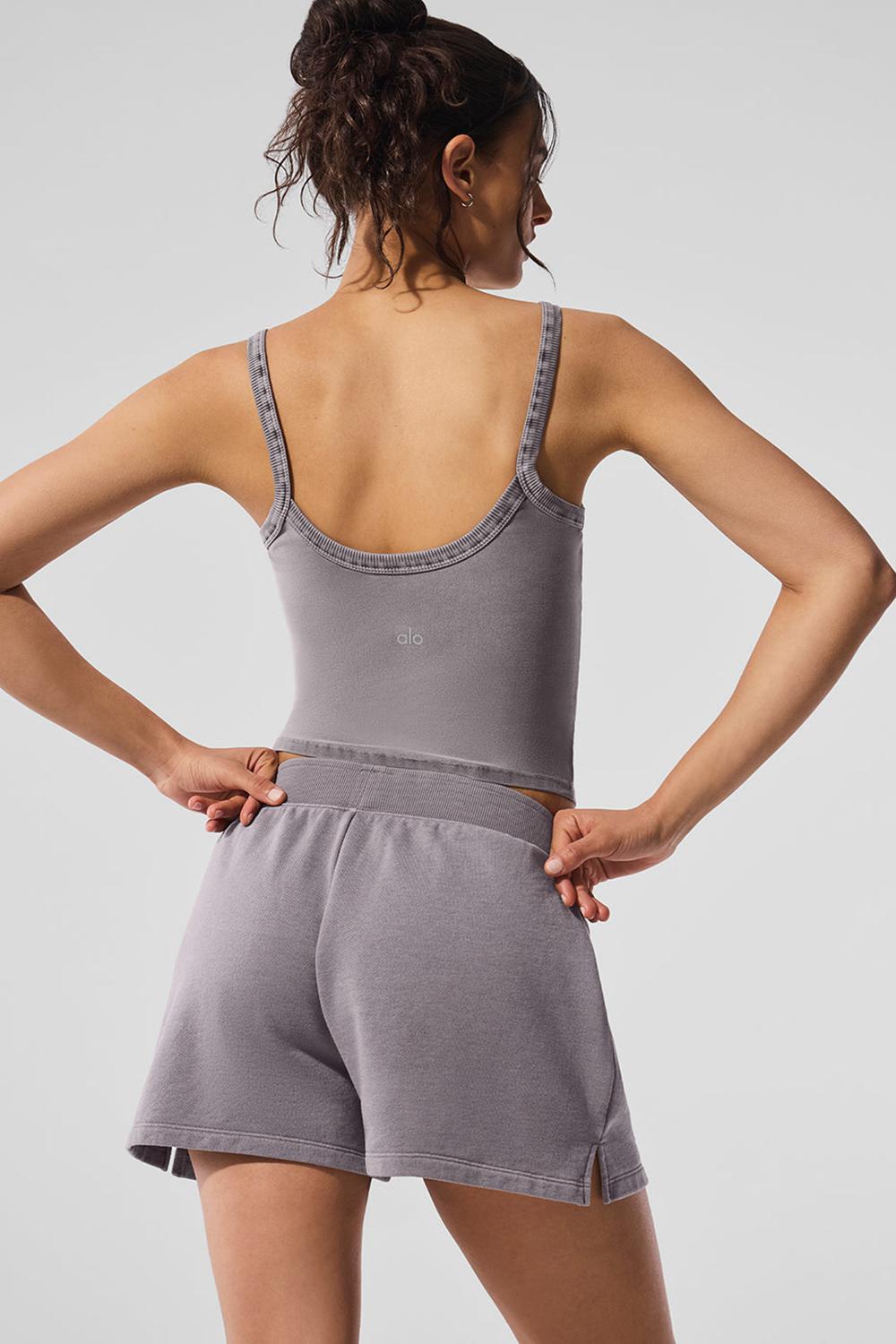 Cool Grey Wash Alo Yoga Washed Alosoft Sweet Talker Women Tank | KSA  PHX925836