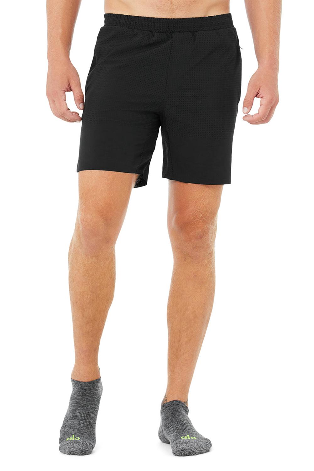 Dark Grey Heather / Highlighter Alo Yoga Performance Tab Men Sock | KSA  TRB928714
