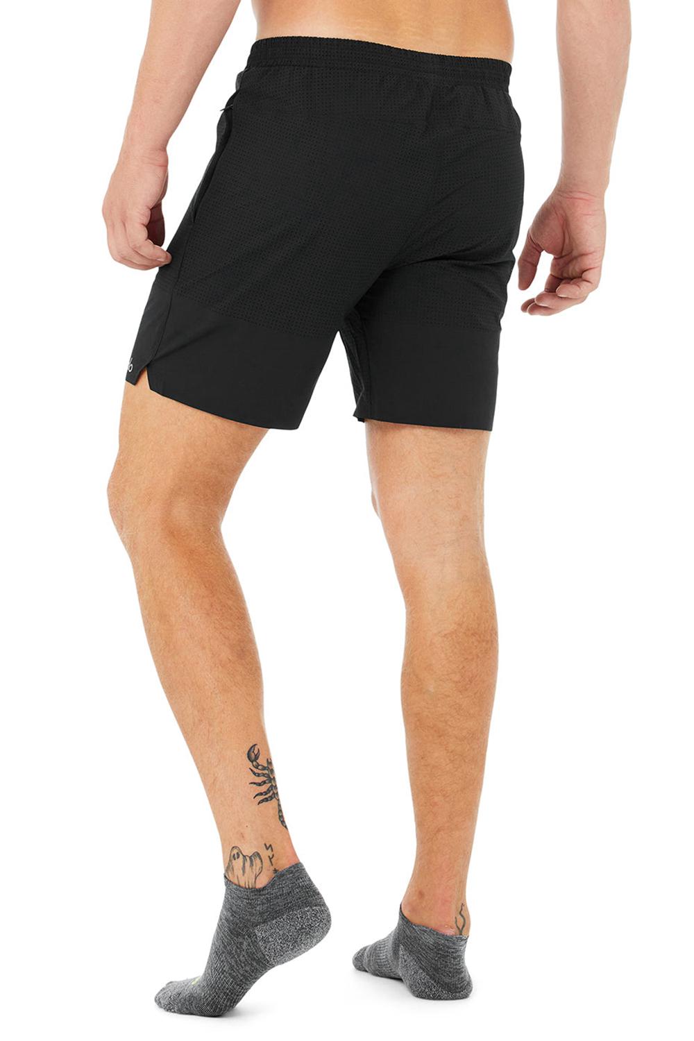 Dark Grey Heather / Highlighter Alo Yoga Performance Tab Men Sock | KSA  TRB928714