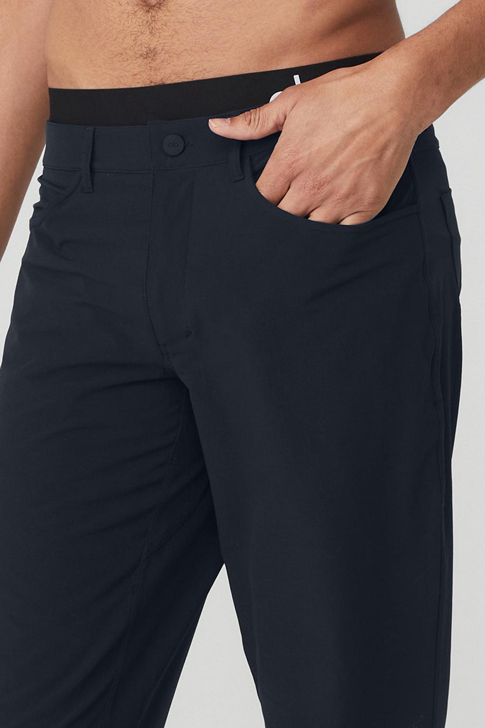 Dark Navy Alo Yoga Day and Night Men Pant | KSA  ACZ980651