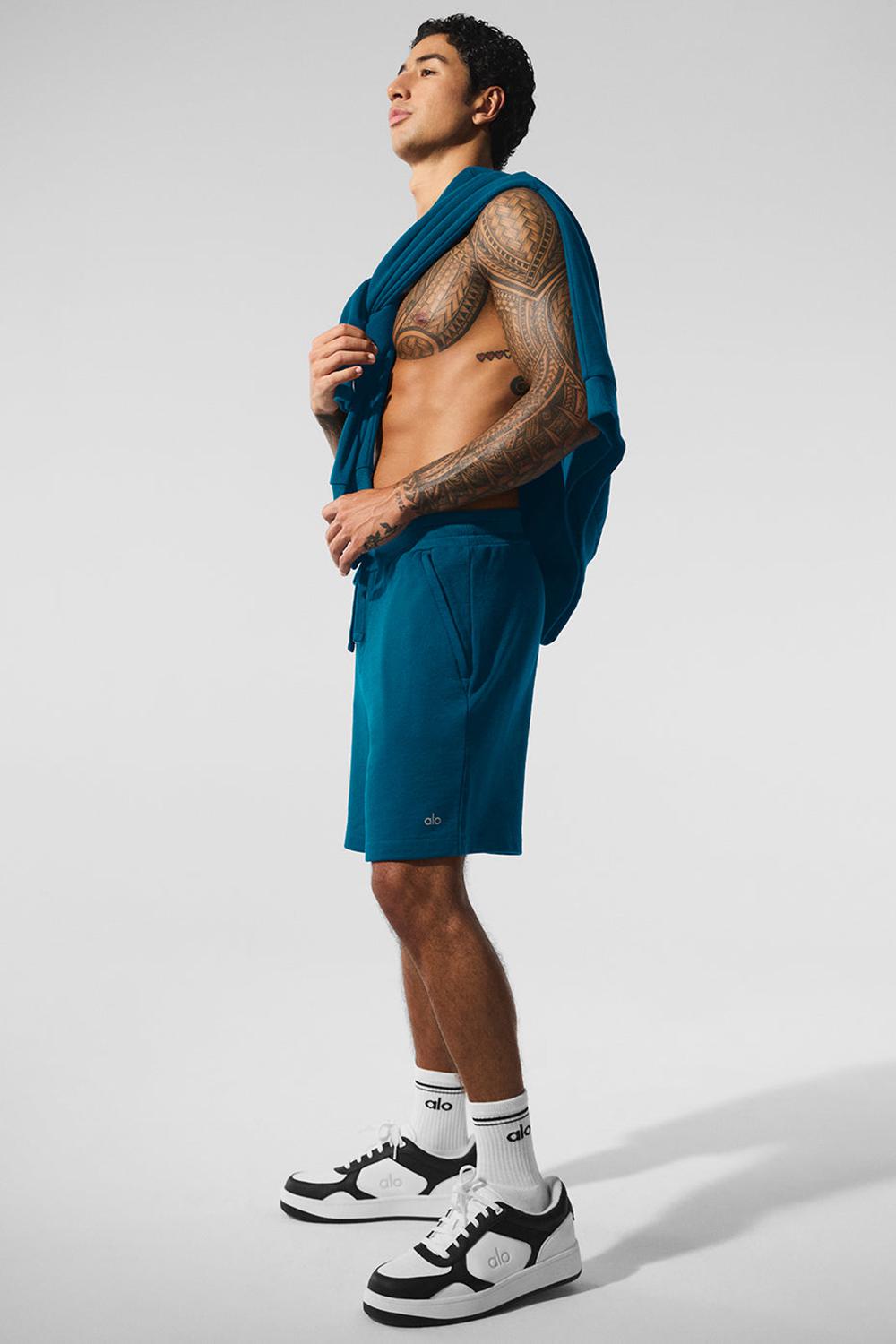 Eclipse Blue Alo Yoga Chill Men Short | KSA  ENW064273