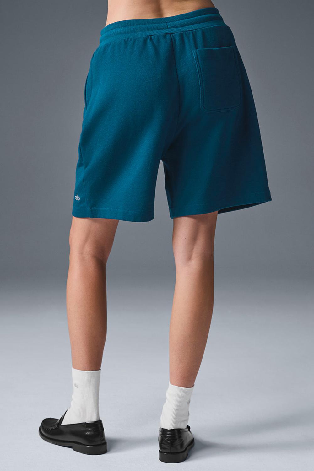 Eclipse Blue Alo Yoga Chill Women Short | KSA  ICD958304