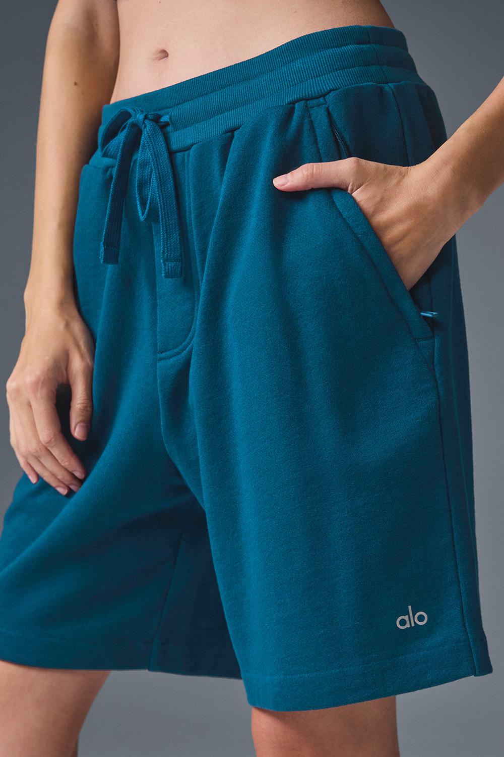 Eclipse Blue Alo Yoga Chill Women Short | KSA  ICD958304