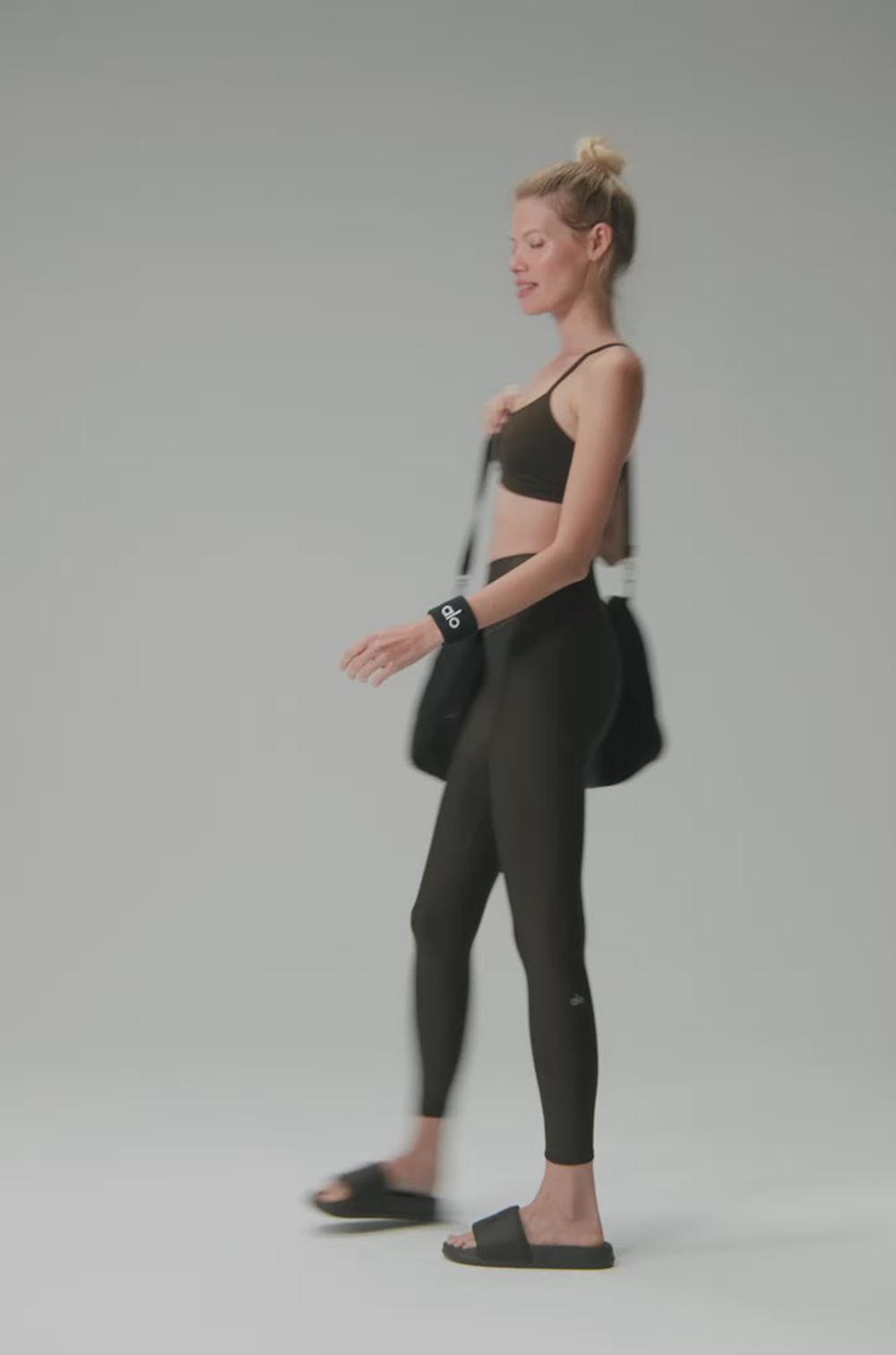 Espresso Alo Yoga Airlift Intrigue Women Bra | KSA  APK146750